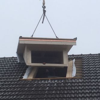 Schleppgaupe vorgefertigt